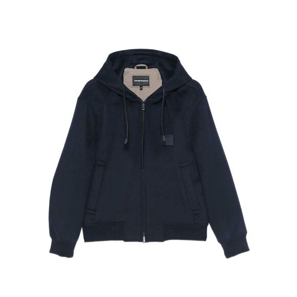 Emporio Armani Men Wool Blouson Jacket